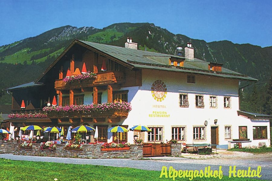 Der „Alpengasthof Heutal“ heute
