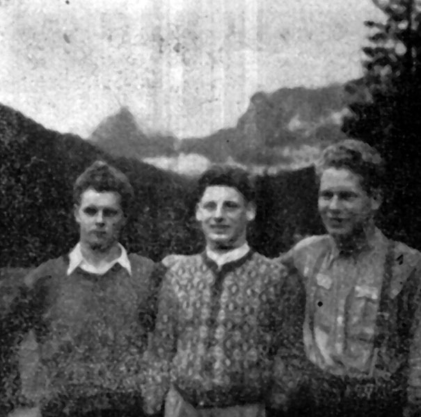 Erstbesteigung der Alpa Wand 1951 durch zwei Loferer | Unken