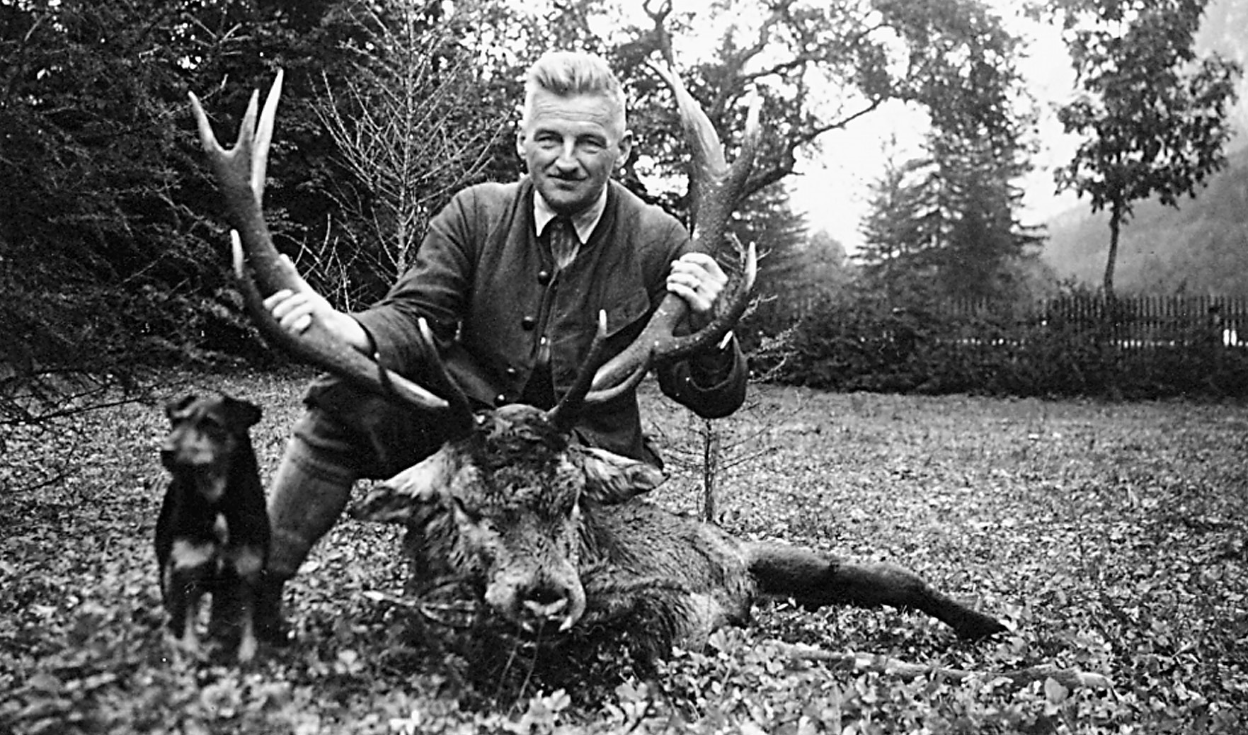 Bayerischer Oberforstmeister Oskar Obermeier in | Unken
