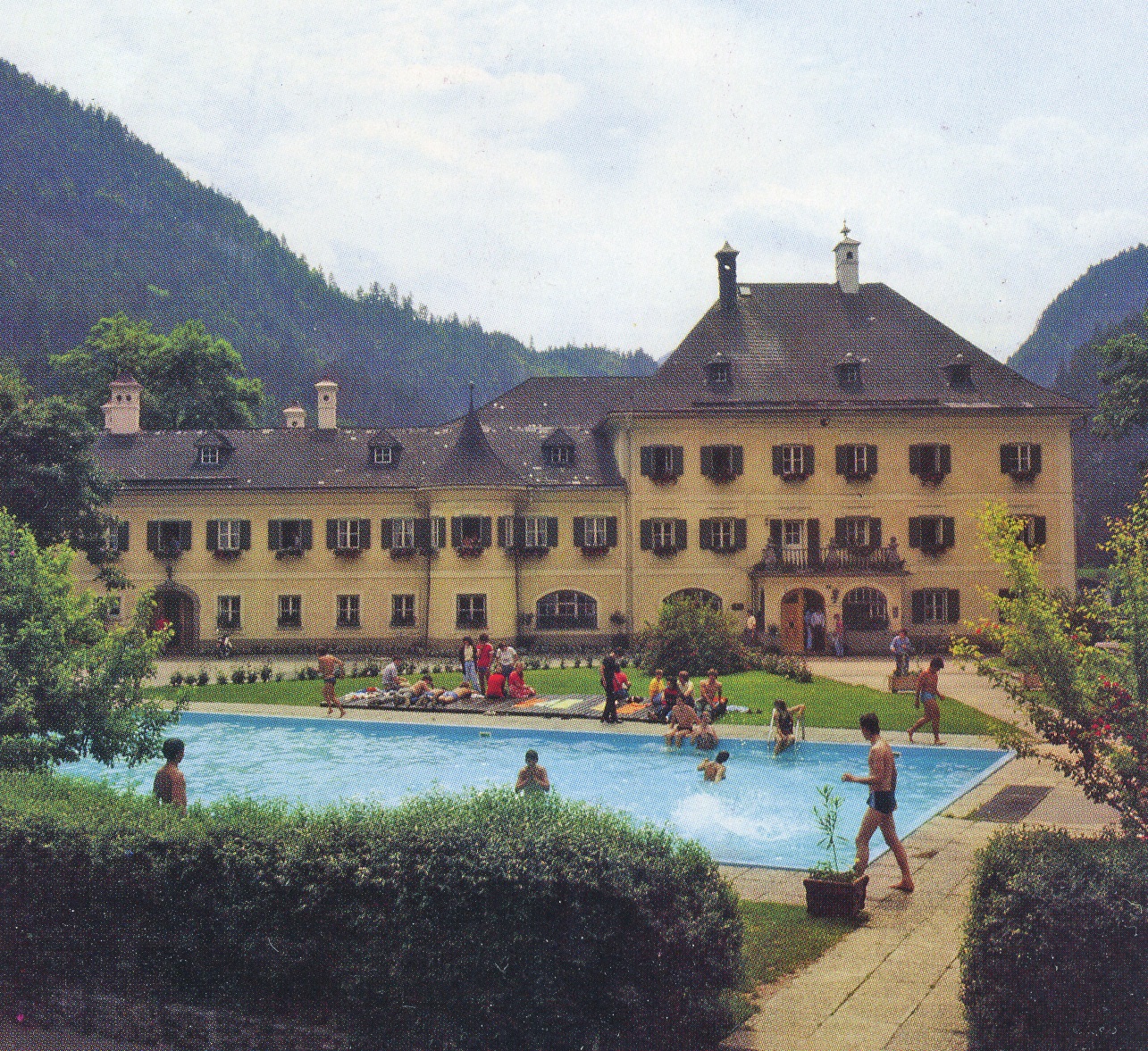 Schloss Oberrain heute in Unken | Unken