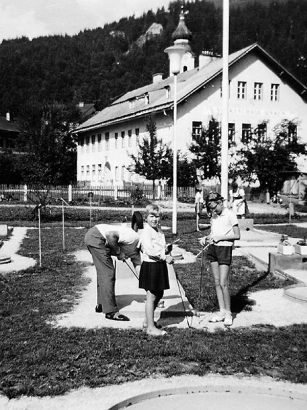 Minigolfplatz ca. 1960