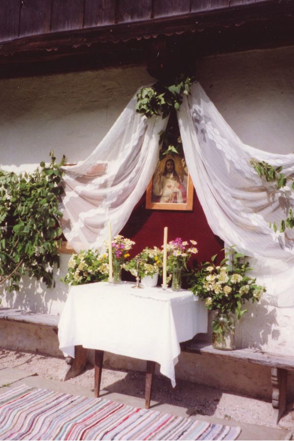 Altar vor dem Kalchofengut