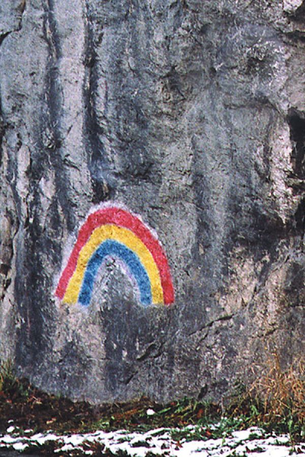 Der Regenbogen ist ein Zeichen der Befreiung