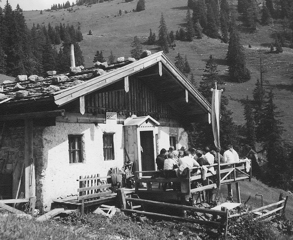 Der Schrempfkaser auf der Hochalm einst